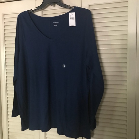Lane Bryant Tops - NWT Lane Bryant 22/24 Cotton Long Sleeve Top